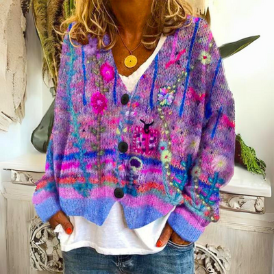 Leilani | Premium Embroidered Cardigan